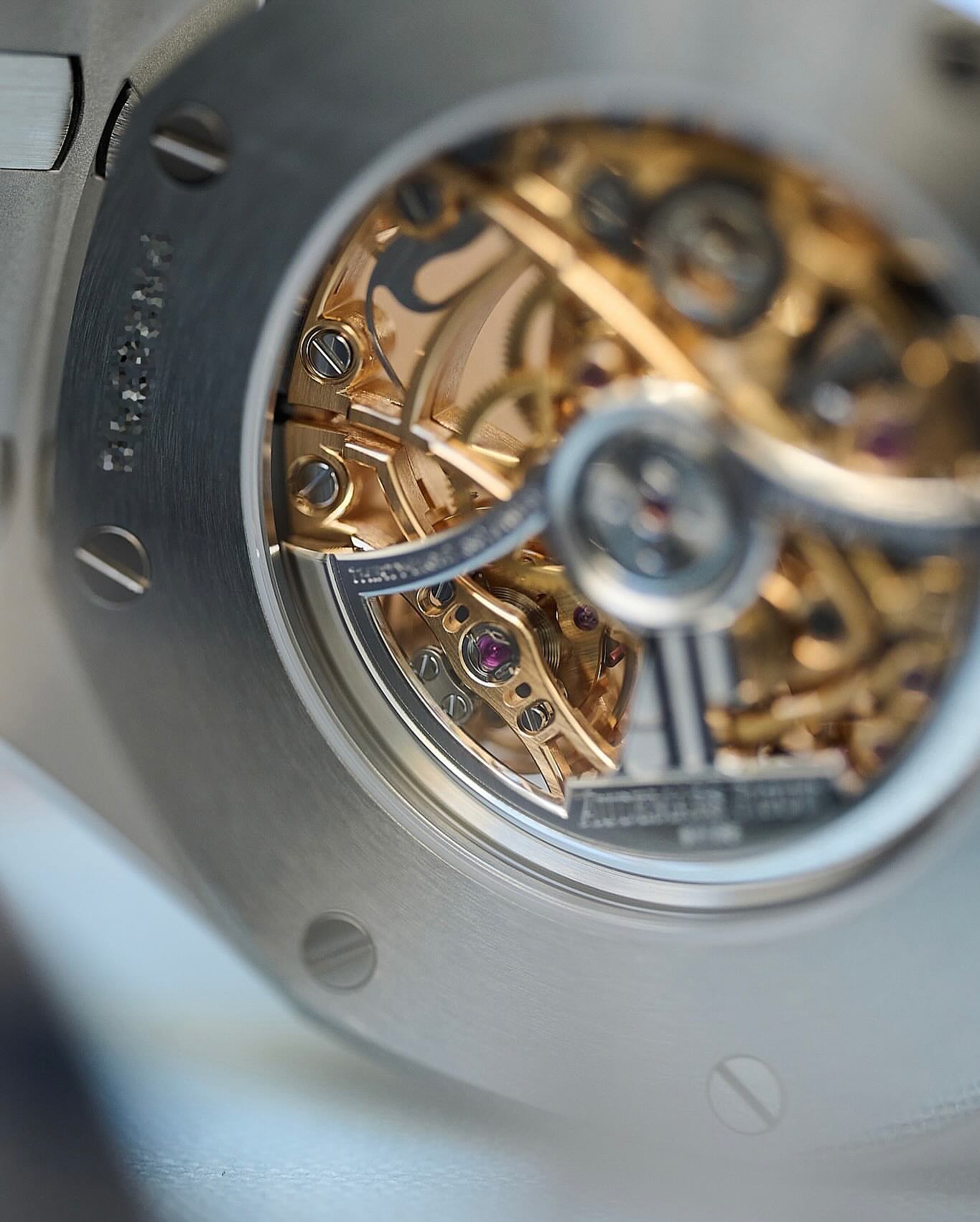 Audemars Piguet Royal Oak Skeleton Salmon